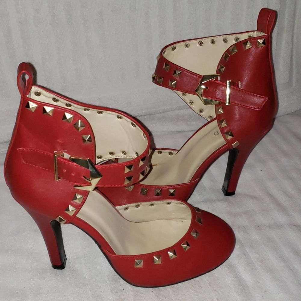 Studded Heels